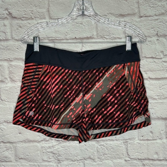 Athleta Printed Pulse Athletic Running Shorts - Picture 8 of 14